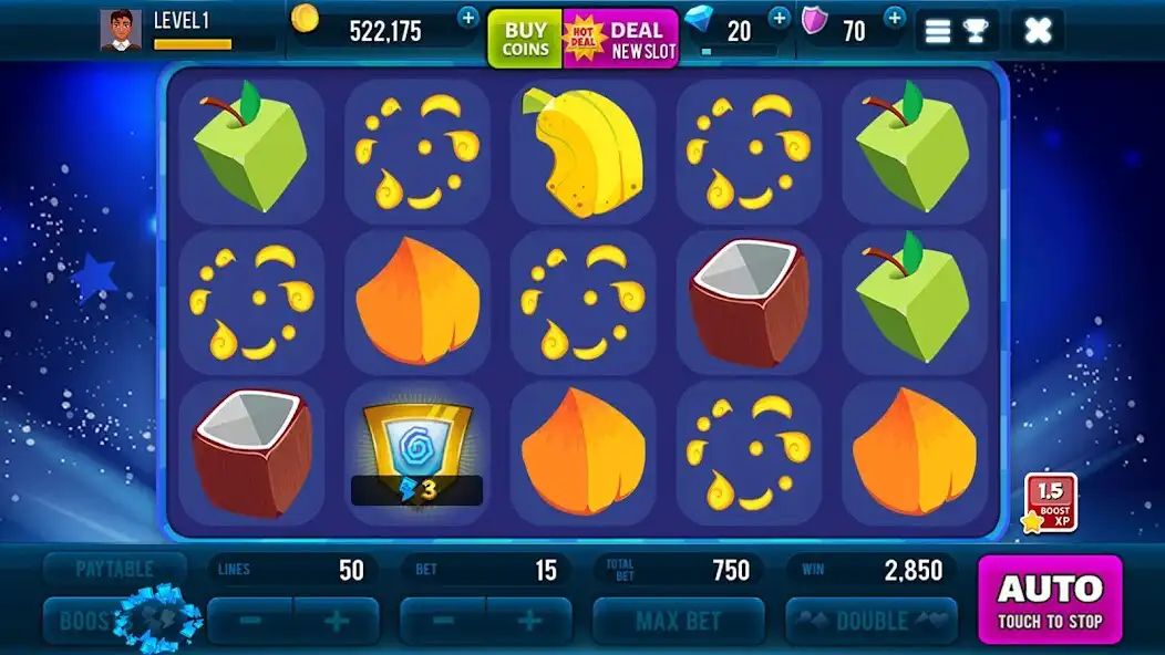 Play FruitoSlots Jackpot Casino as an online game FruitoSlots Jackpot Casino with UptoPlay