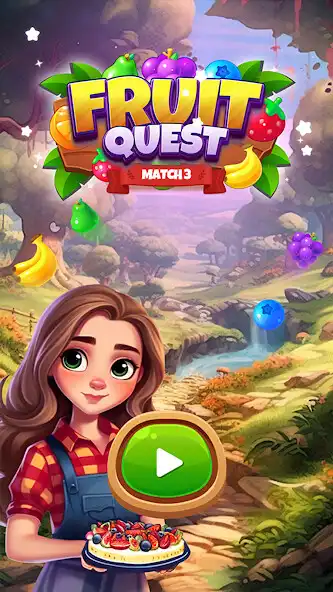 Play Fruit Quest: Match 3 Game  and enjoy Fruit Quest: Match 3 Game with UptoPlay