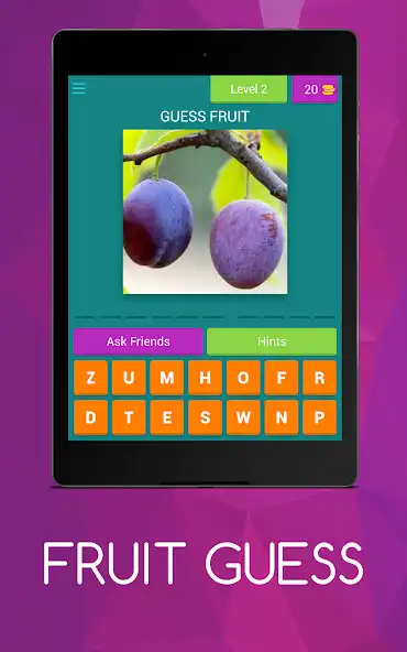 Play FRUIT QUIZ GAME. as an online game FRUIT QUIZ GAME. with UptoPlay