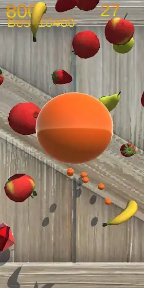 Play Fruit Rain - shoot the dropping fruit as an online game Fruit Rain - shoot the dropping fruit with UptoPlay