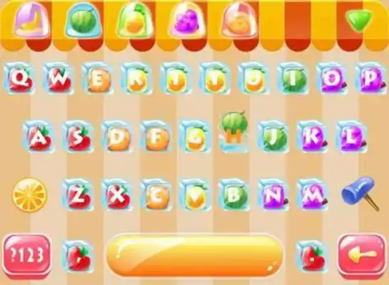 Play FruitSaga FancyKey Keyboard