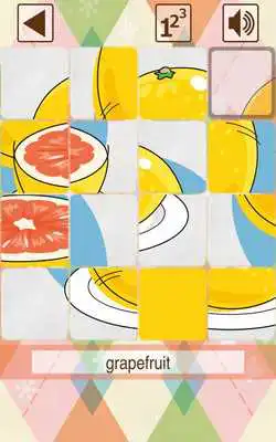 Play Fruits and Slide Puzzle