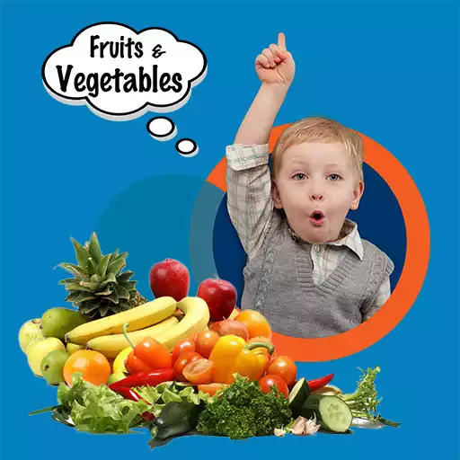 Run free android online Fruits and Vegetables for kids APK