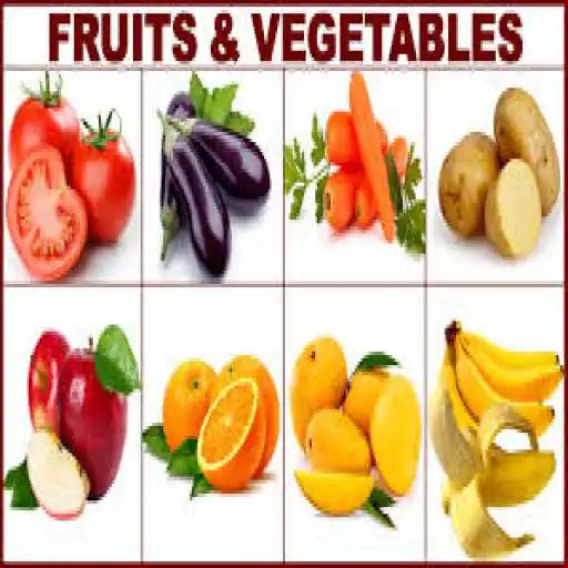 Play Fruits and Vegetables for Kids: Picture and Sounds APK