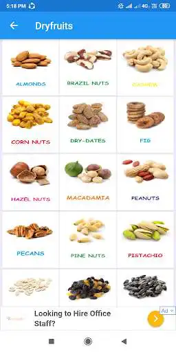 Play Fruits and Vegetables for Kids: Picture and Sounds  and enjoy Fruits and Vegetables for Kids: Picture and Sounds with UptoPlay