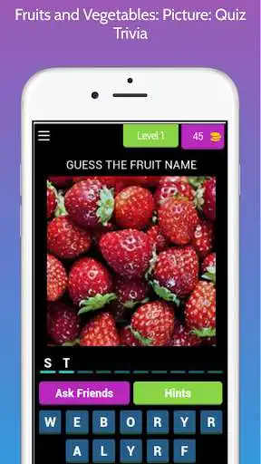 Play Fruits and Vegetables: Picture: Quiz Trivia as an online game Fruits and Vegetables: Picture: Quiz Trivia with UptoPlay