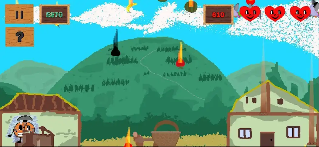 Play Fruits are Mine! as an online game Fruits are Mine! with UptoPlay