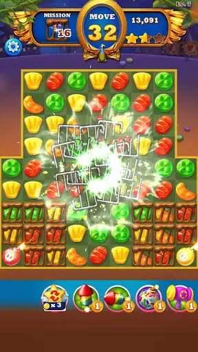 Play Fruits Bomb as an online game Fruits Bomb with UptoPlay