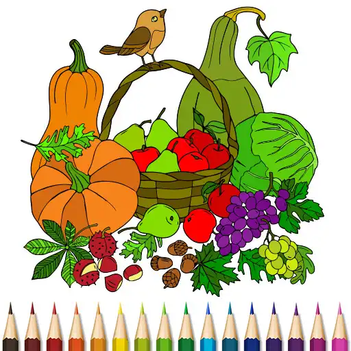 Play Fruits Color by Number Book APK