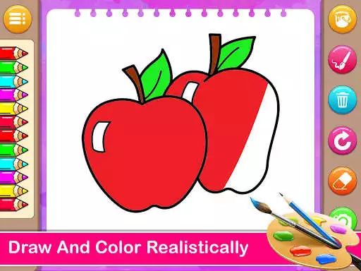 Play Fruits Coloring Book Drawing Book Game For Kids as an online game online Fruits Coloring Book Drawing Book Game For Kids with UptoPlay Play Fruits Coloring Book Drawing Book Game For Kids as an online game Fruits Coloring Book Drawing Book Game For Kids with UptoPlay