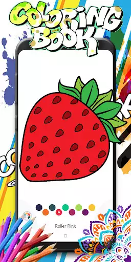 Play Fruits Coloring Book  and enjoy Fruits Coloring Book with UptoPlay