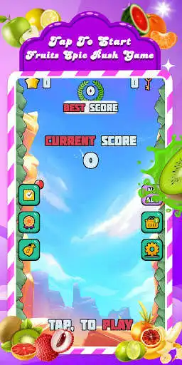 Play Fruits Epic Rush - Slash Knife as an online game Fruits Epic Rush - Slash Knife with UptoPlay