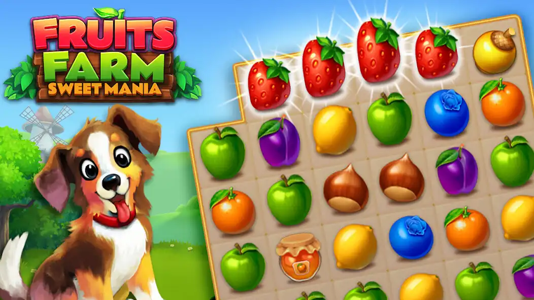 Play Fruits Farm: Match 3  and enjoy Fruits Farm: Match 3 with UptoPlay