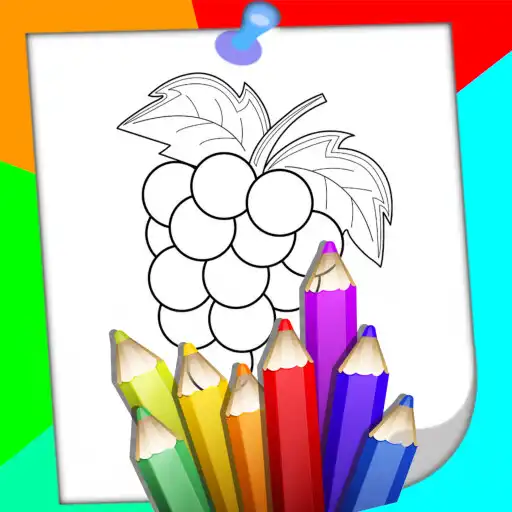 Play Fruits Flower Coloring Book APK