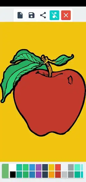 Play Fruits Flower Coloring Book  and enjoy Fruits Flower Coloring Book with UptoPlay