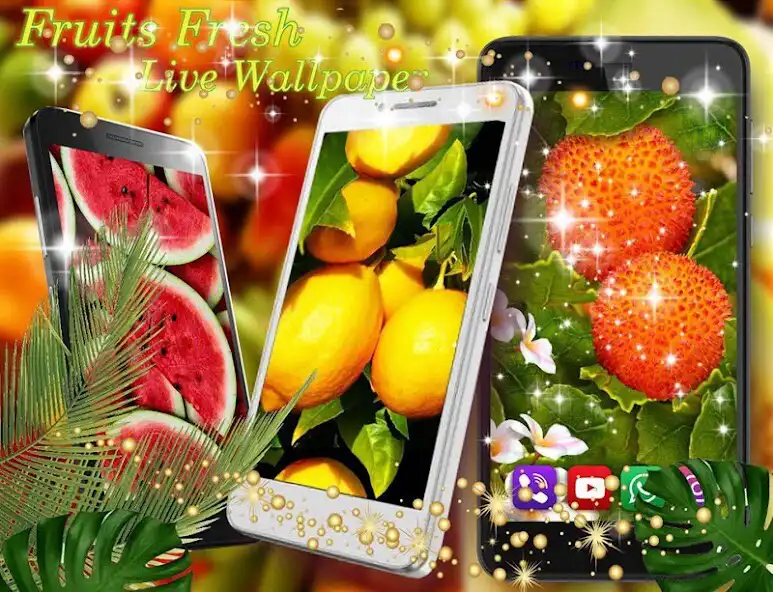Play Fruits Fresh Live Wallpaper  and enjoy Fruits Fresh Live Wallpaper with UptoPlay