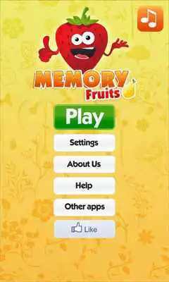 Play Fruits Games - Exercise Memo Play Fruits Games - Exercise Memo