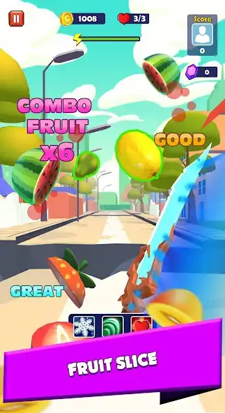 Play Fruit Slash  Cut  and enjoy Fruit Slash  Cut with UptoPlay