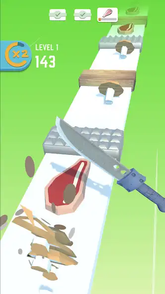 Play Fruit Slice: 3d ASMR Game as an online game Fruit Slice: 3d ASMR Game with UptoPlay