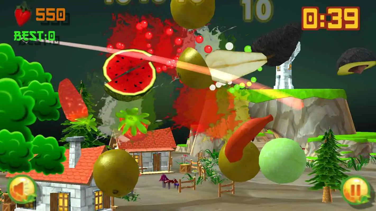 Play Fruit Slice Games - Ninja Come