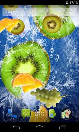 Play Fruits Live Wallpaper
