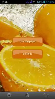 Play Fruits Live Wallpaper