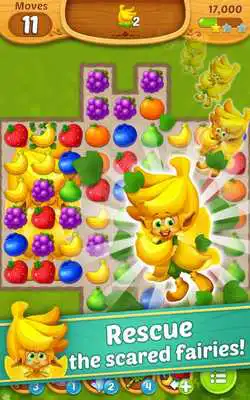 Play Fruits Mania : Fairy rescue