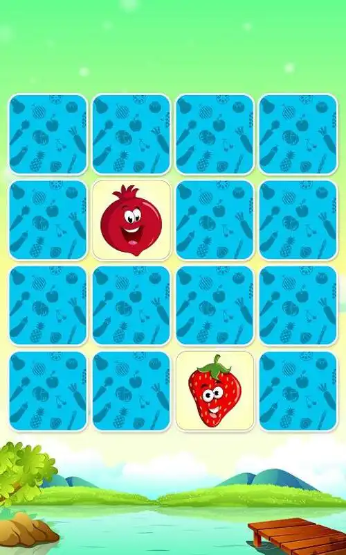 Play Fruits Memory Match Game