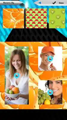 Play Fruits Photo Collage