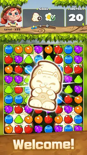 Play Fruits POP : Match 3 Puzzle  and enjoy Fruits POP : Match 3 Puzzle with UptoPlay
