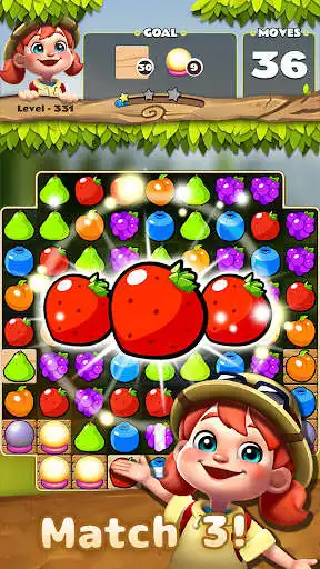Play Fruits POP : Match 3 Puzzle as an online game Fruits POP : Match 3 Puzzle with UptoPlay
