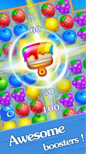 Play Fruits Pop Star as an online game Fruits Pop Star with UptoPlay