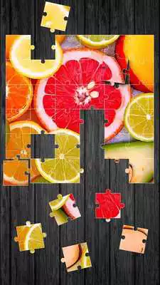Play Fruits Puzzle Game