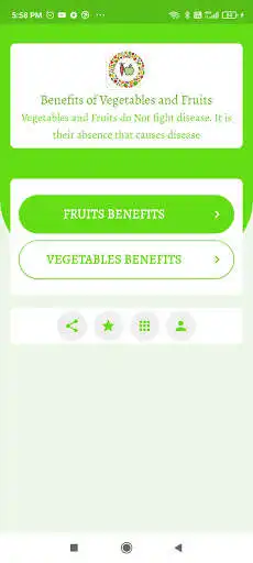 Play Fruits & vegetables Benefits as an online game Fruits & vegetables Benefits with UptoPlay