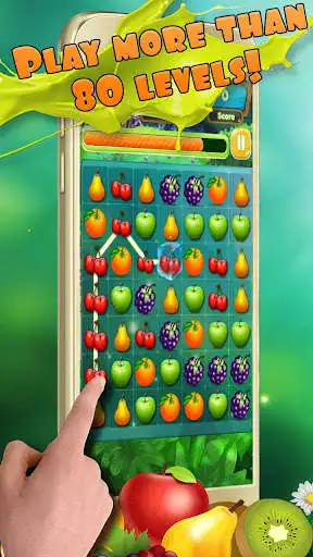 Play Fruit Swipe Mania as an online game Fruit Swipe Mania with UptoPlay
