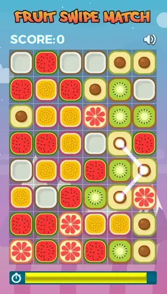 Play Fruit Swipe Match as an online game Fruit Swipe Match with UptoPlay