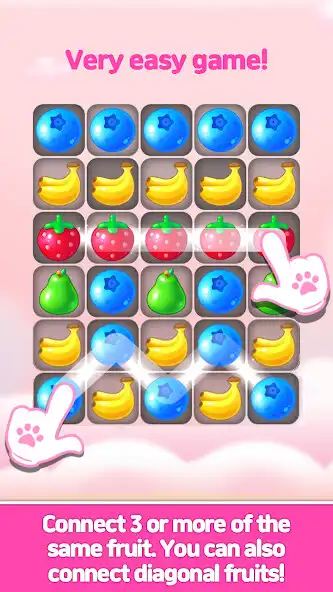 Play Fruit Swipe Puzzle as an online game Fruit Swipe Puzzle with UptoPlay