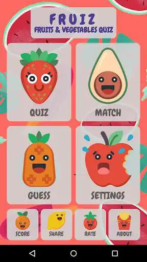Play Fruit & Vegetable Quiz - Fruiz  and enjoy Fruit & Vegetable Quiz - Fruiz with UptoPlay