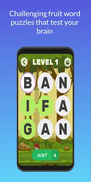 Play Fruit Word Puzzle Game  and enjoy Fruit Word Puzzle Game with UptoPlay