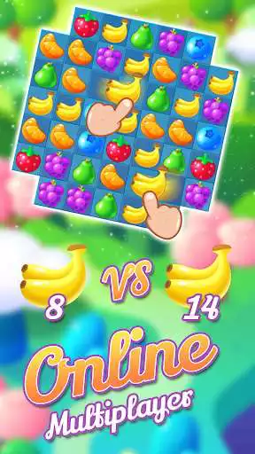 Play Fruity Garden – Fruit Match 3 Sliding Puzzle  and enjoy Fruity Garden – Fruit Match 3 Sliding Puzzle with UptoPlay