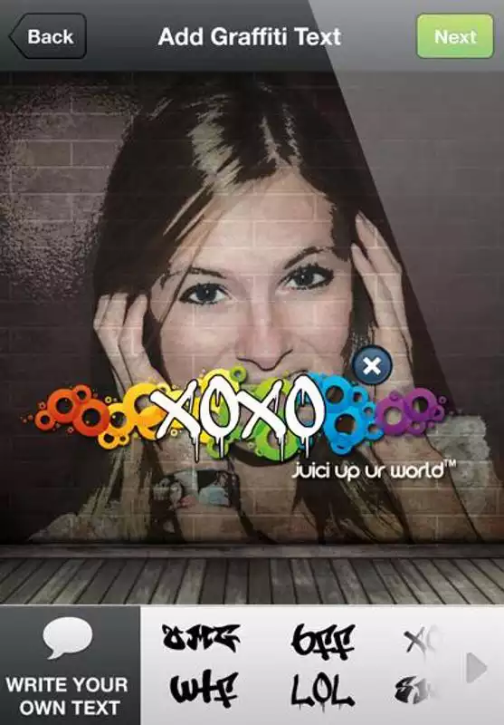 Play FruJuici Juici up your Photo