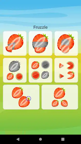 Play Fruzzle - Fruits Puzzle For Kids  and enjoy Fruzzle - Fruits Puzzle For Kids with UptoPlay