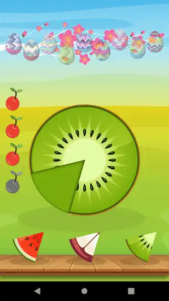 Play Fruzzle - Fruits Puzzle For Kids as an online game Fruzzle - Fruits Puzzle For Kids with UptoPlay