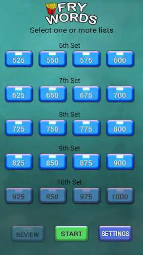Play APK Fry Words 2 (Free)  and enjoy Fry Words 2 (Free) with UptoPlay com.november31.fry_words_2