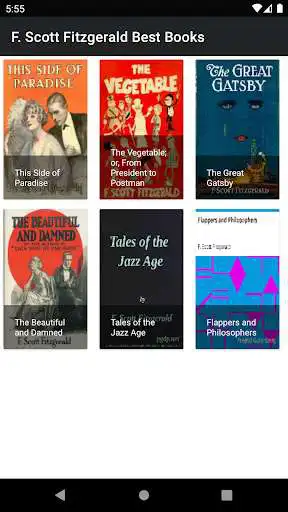 Play F. Scott Fitzgerald  Books as an online game F. Scott Fitzgerald  Books with UptoPlay