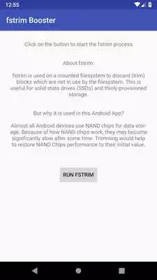 Play fstrim Booster
