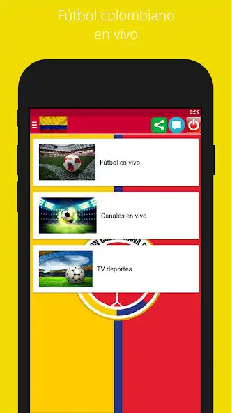 Play Fútbol Colombiano en vivo  and enjoy Fútbol Colombiano en vivo with UptoPlay