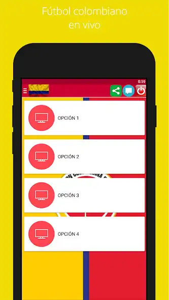 Play Fútbol Colombiano en vivo as an online game Fútbol Colombiano en vivo with UptoPlay