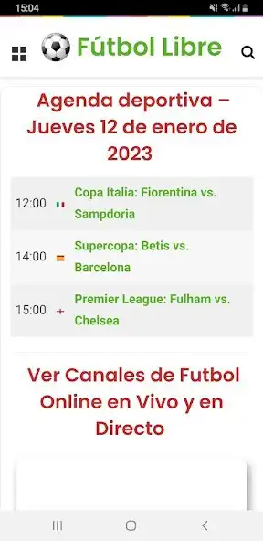 Play Fútbol Libre as an online game online Fútbol Libre with UptoPlay Play Fútbol Libre as an online game Fútbol Libre with UptoPlay