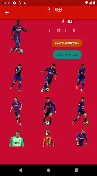 Play Fútbol Stickers as an online game Fútbol Stickers with UptoPlay